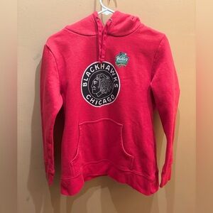 Fabletics Chicago Blackhawks 2019 Winter Classic Noter Dame Stadium Hoodie Large